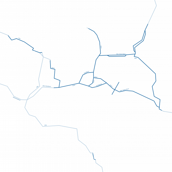 Verkehrsnetz Wasserstraßen